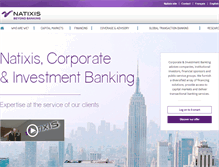 Tablet Screenshot of cib.natixis.com