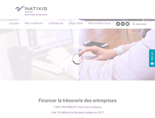 Tablet Screenshot of factor.natixis.com