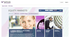 Desktop Screenshot of equity.natixis.com